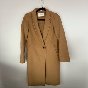 Aritzia Stedman Camel Women's Wool Coat